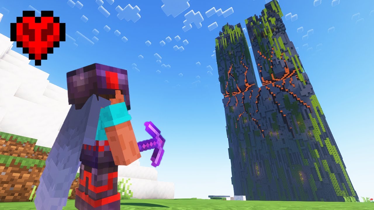 I Built A GIANT Monolith In Minecraft Hardcore!
