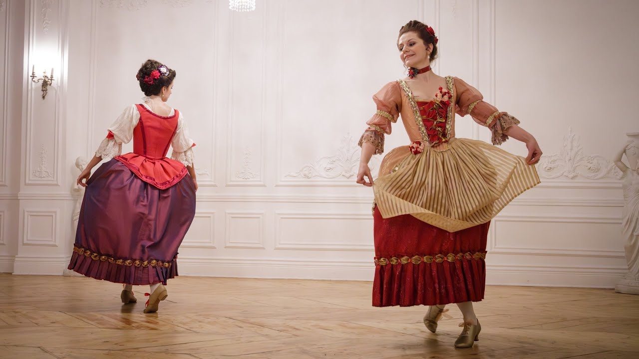 Menuet de la Cour. Rococo dance 