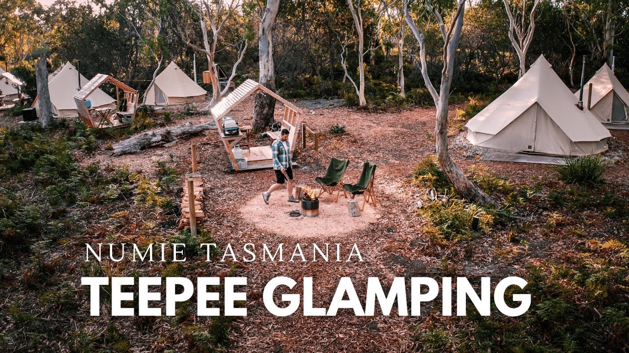 Luxury Off Grid Teepee Glamping 10 Minutes From Freycinet National Park | NUMIE Tasmania