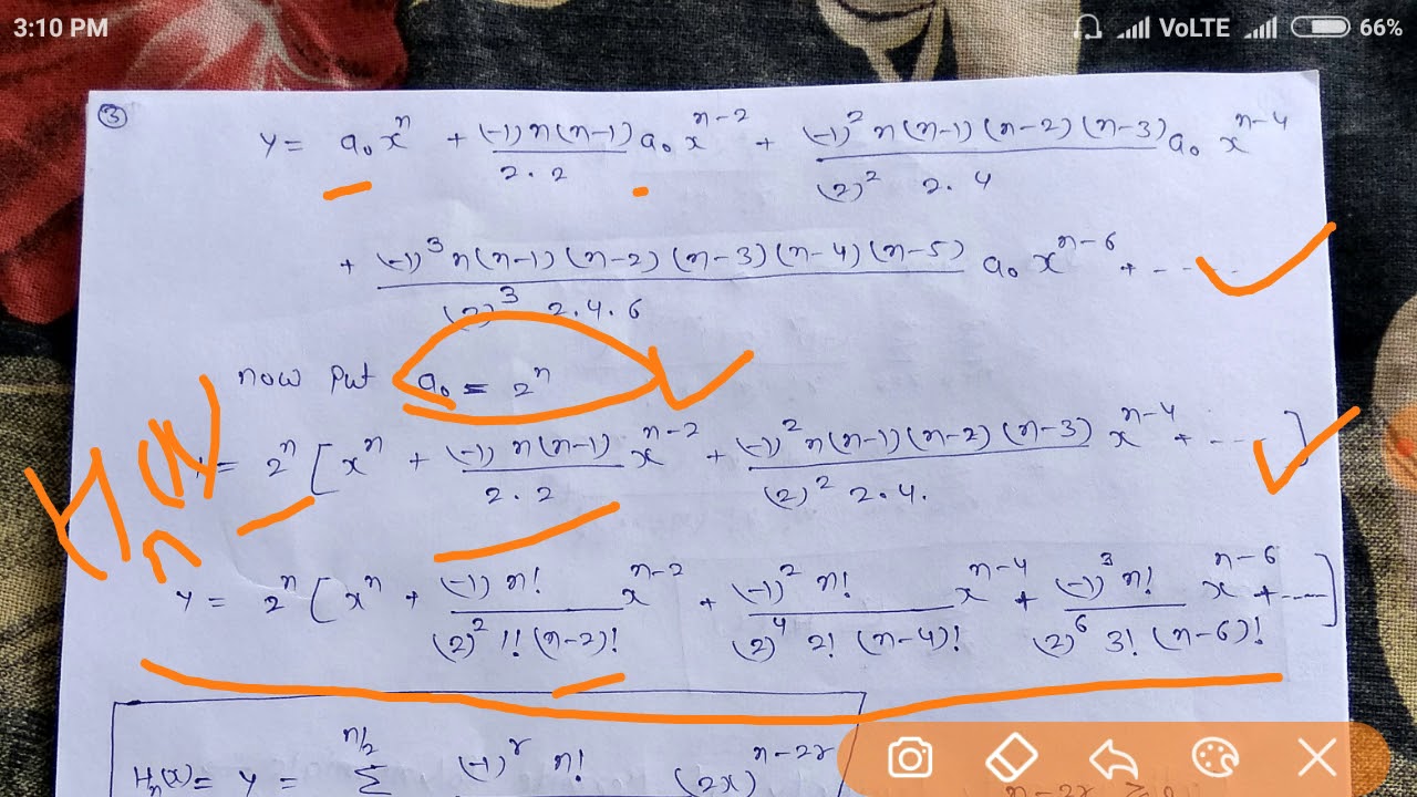 Hermite Polynomial part 1