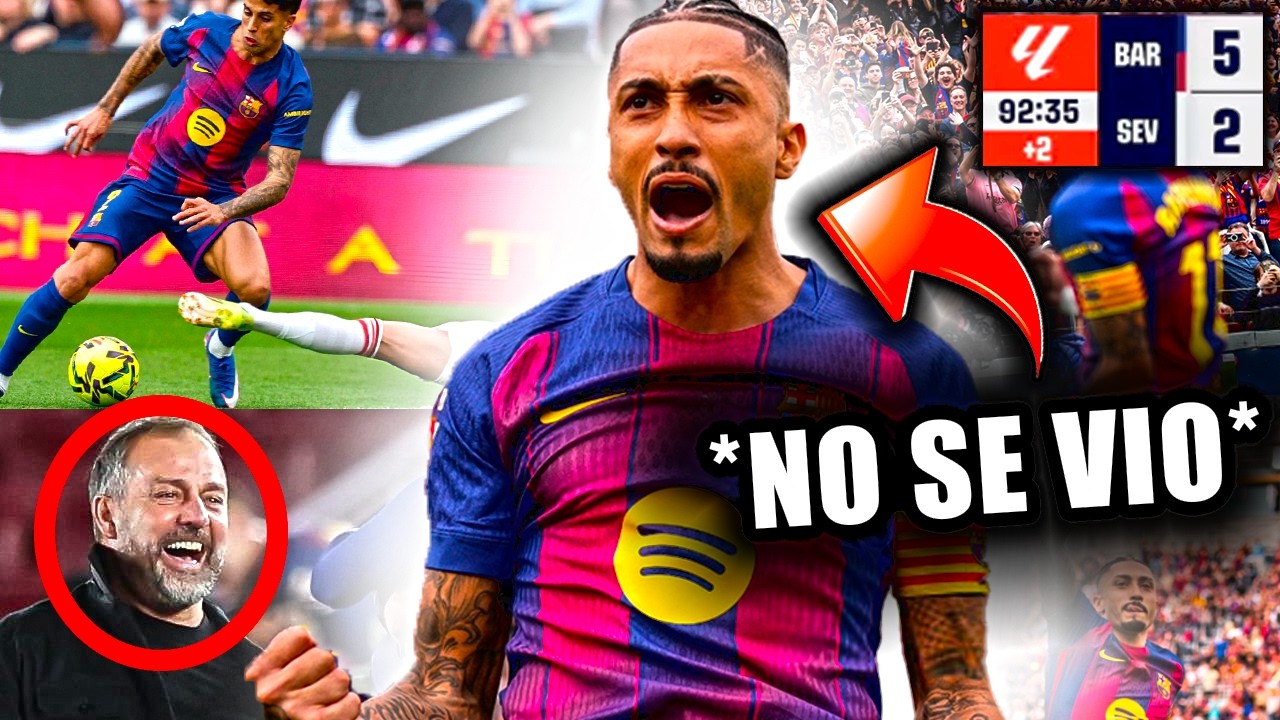🤯LO QUE NO SE VIO del BARÇA 5-2 SEVILLA