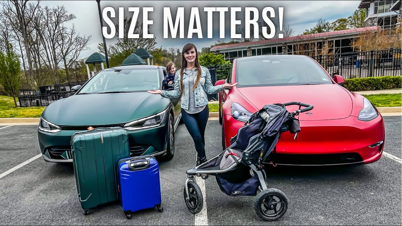 Kia EV6's storage space compared to a Tesla Model Y | Bigger than what you think!
