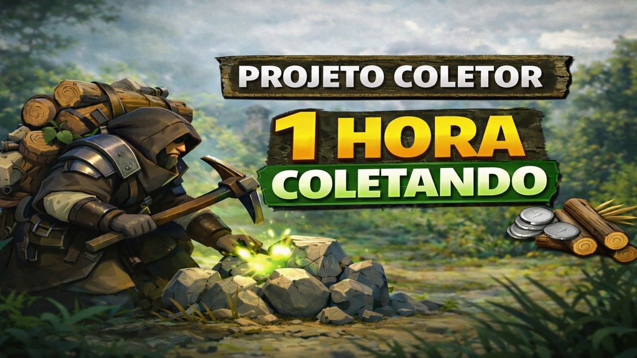 Projeto Coletor | T1 EP03 – 1 Hora Coletando Sem Cortes