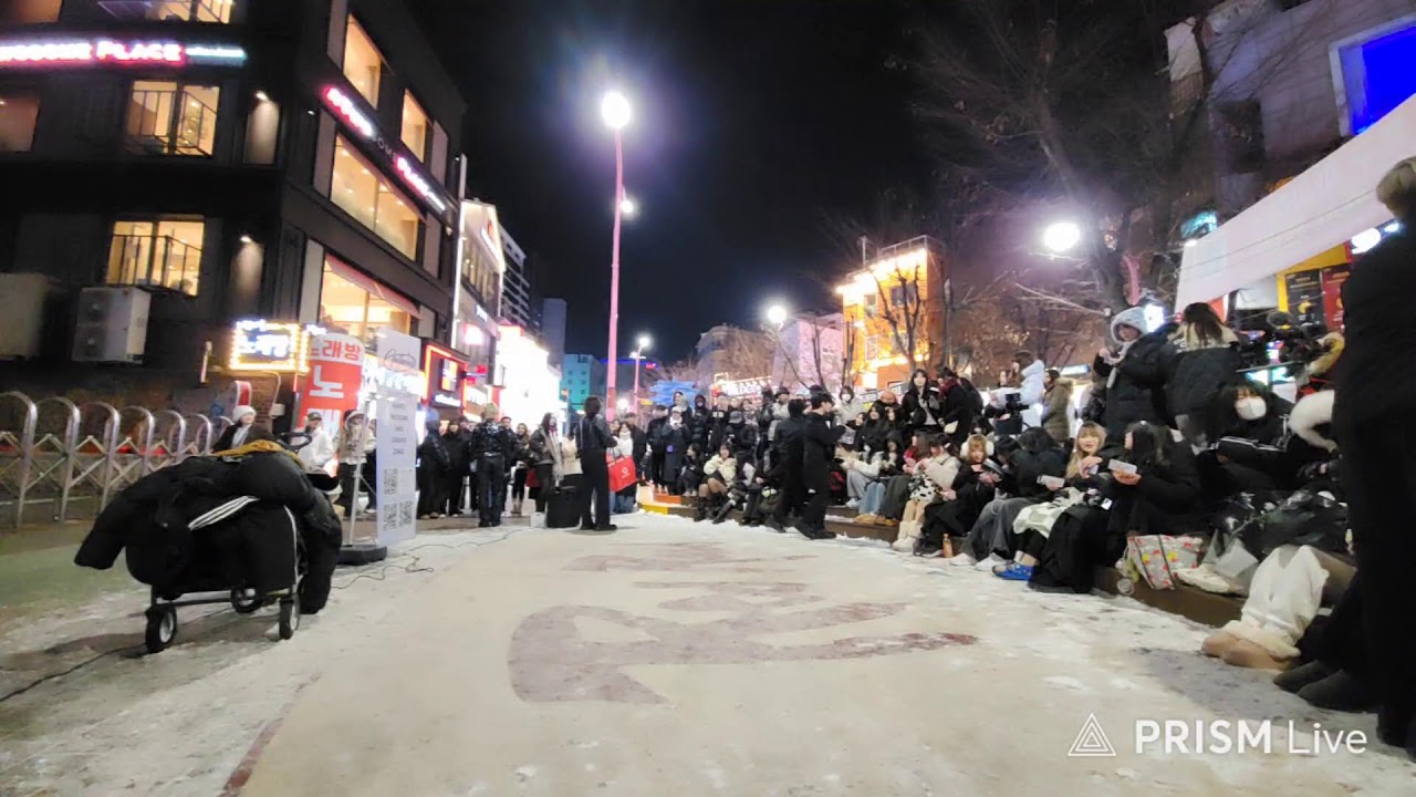 Live(Side/Back,1/2) 20260124 Antares🥰#안타레스 HongDae#홍대 Busking#버스킹 SnowHorse#눈말