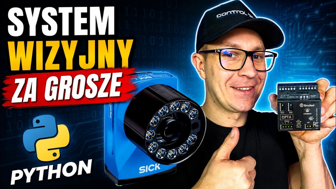 Zbudowałem system wizyjny z Finder OPTA i Python