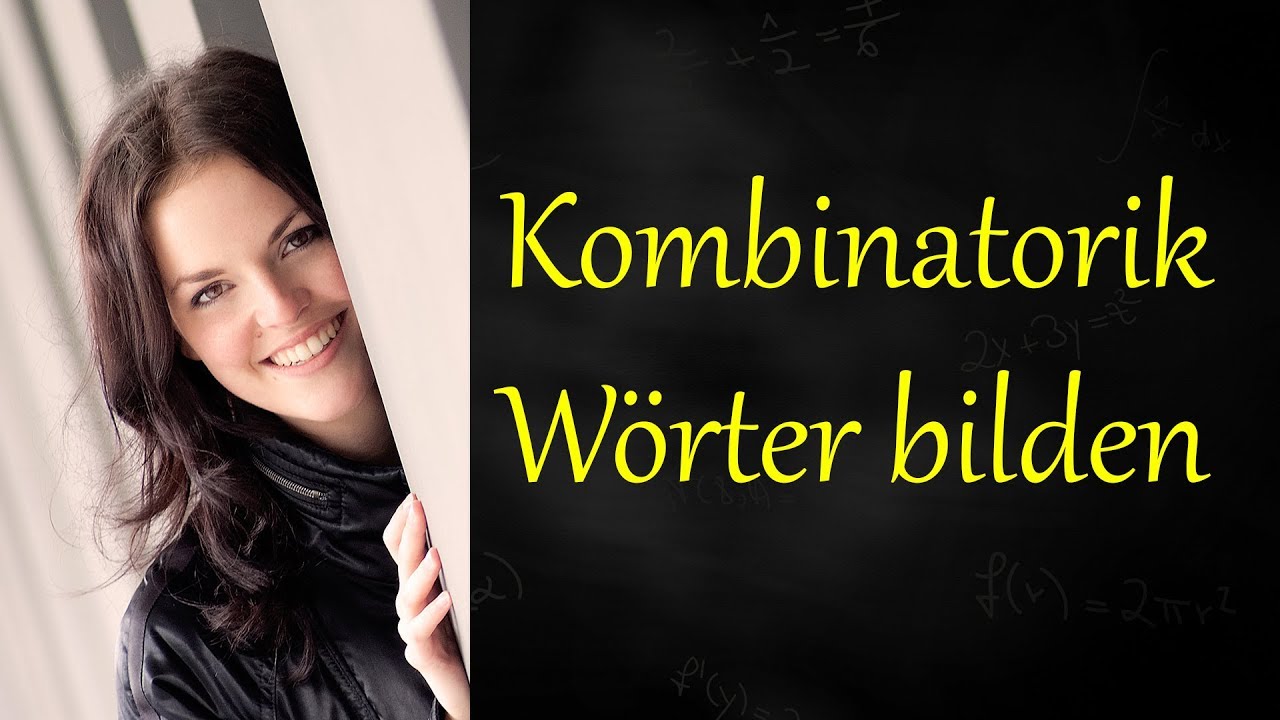 Kombinatorik Wörter bilden, MISSISSIPPI Problem