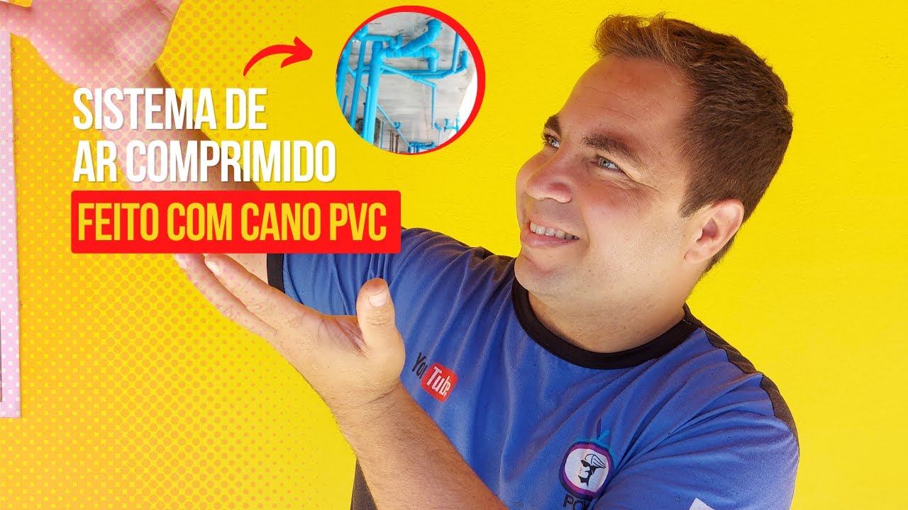 COMO FAZER UMA LINHA DE AR COMPRIMIDO PARA OFICINA