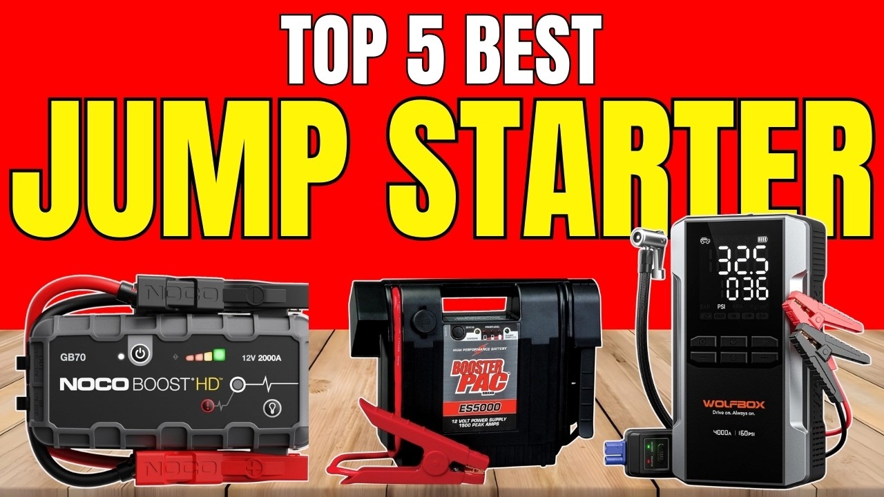 Best Jump Starter 2026 | Powerful 12V Car Battery Boosters