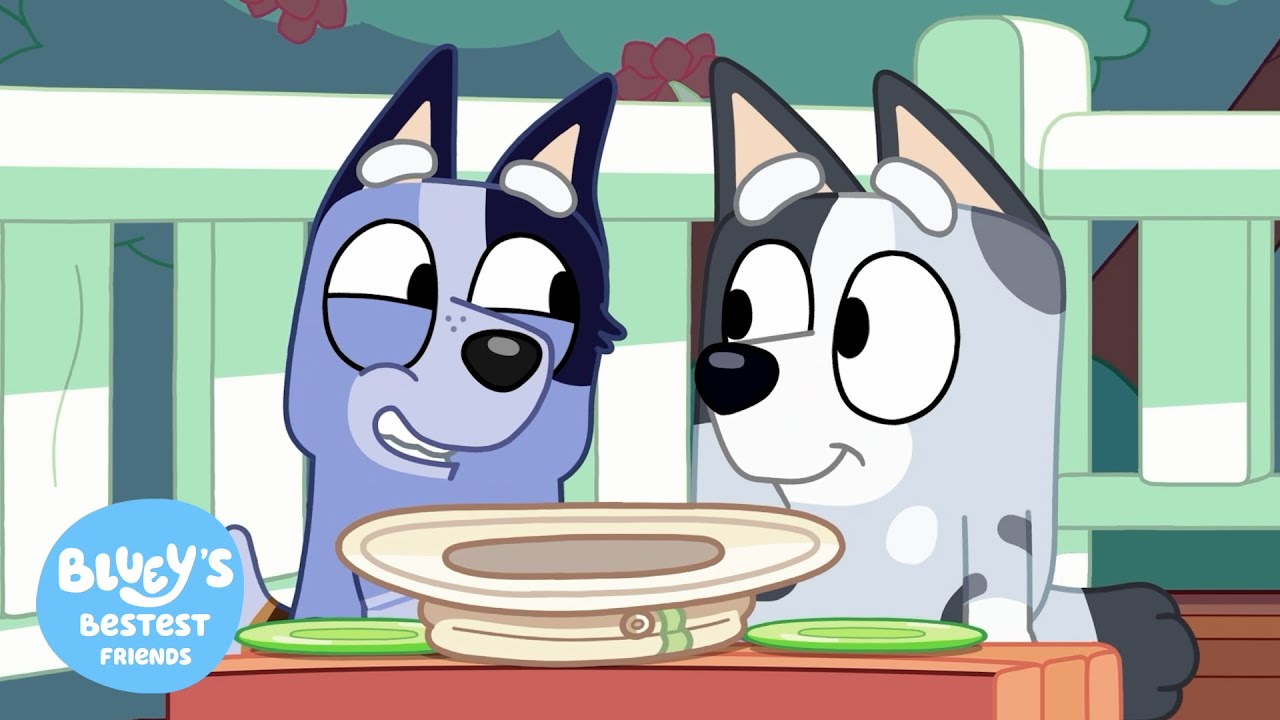 BBQ Scavenger Hunt with Cousins 🍖 | BBQ - New Clip 💙 | Bluey's Bestest Friends - Official Channel