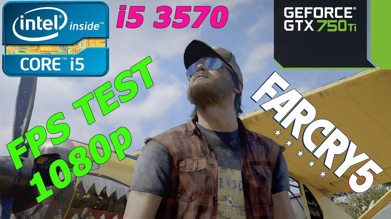 i5 3570 + GTX 750TI Far Cry 5 1080/900/720p FPS TEST ( ZEVS PC 8005U)