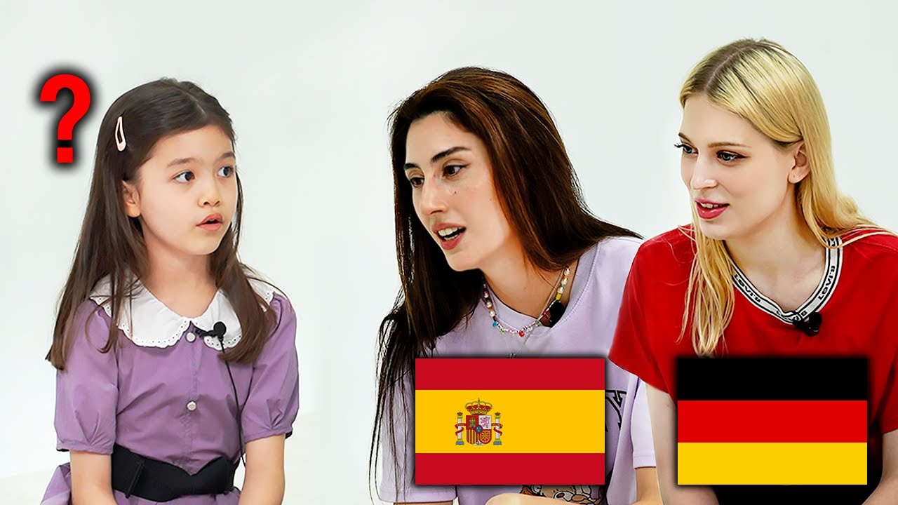 Kids Heard Foreign Languages for the first time!!