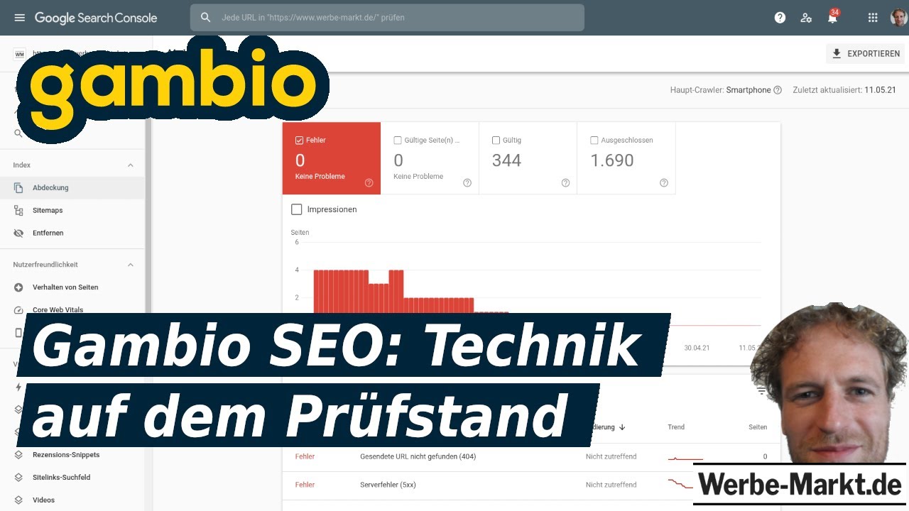 Gambio SEO: Technik auf dem Prüfstand mit Tipps für die Praxis