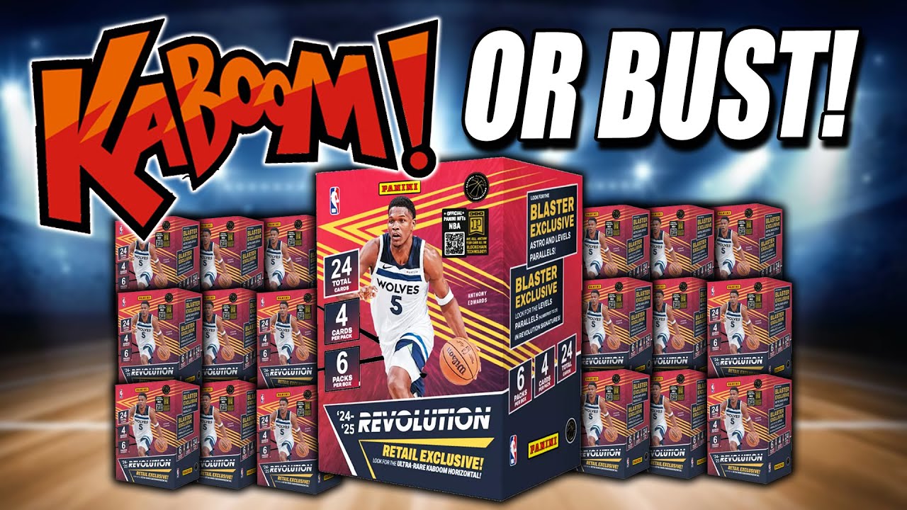RIPPING 24/25 REVOLUTION NBA BLASTERS UNTIL I HIT A KABOOM....