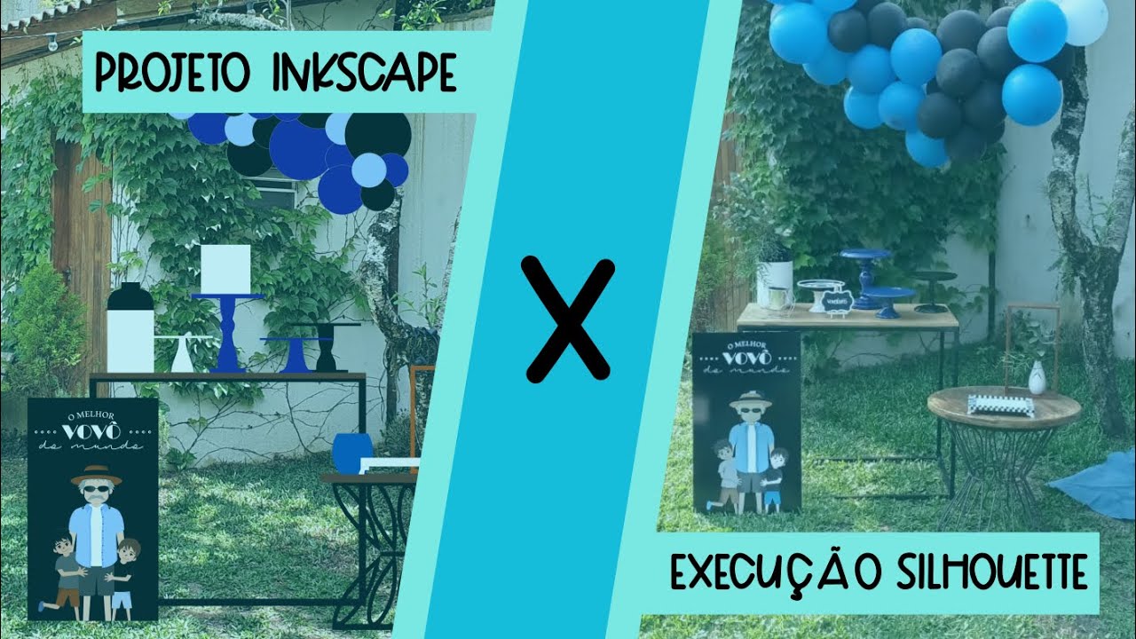 Inkscape x Silhouette - Como tirar um projeto do computador em papelaria em camadas