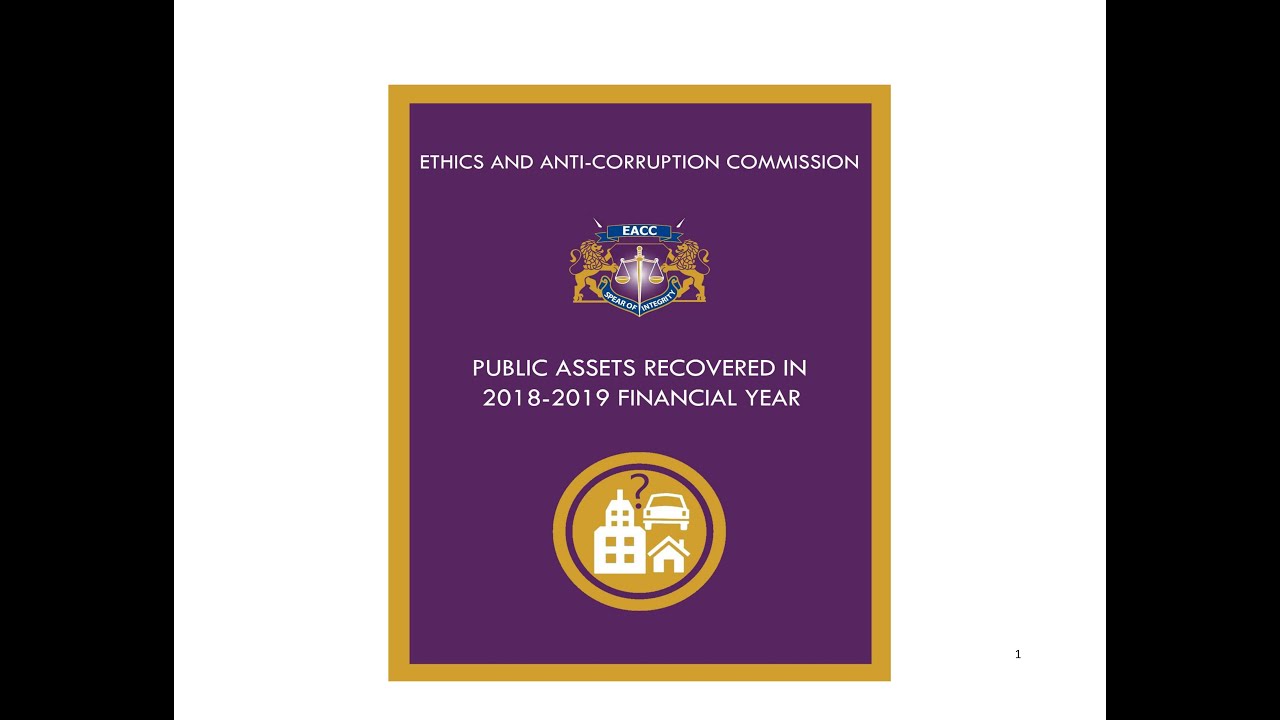 ASSET RECOVERY A KEY STRATEGY IN GRAFT FIGHT
