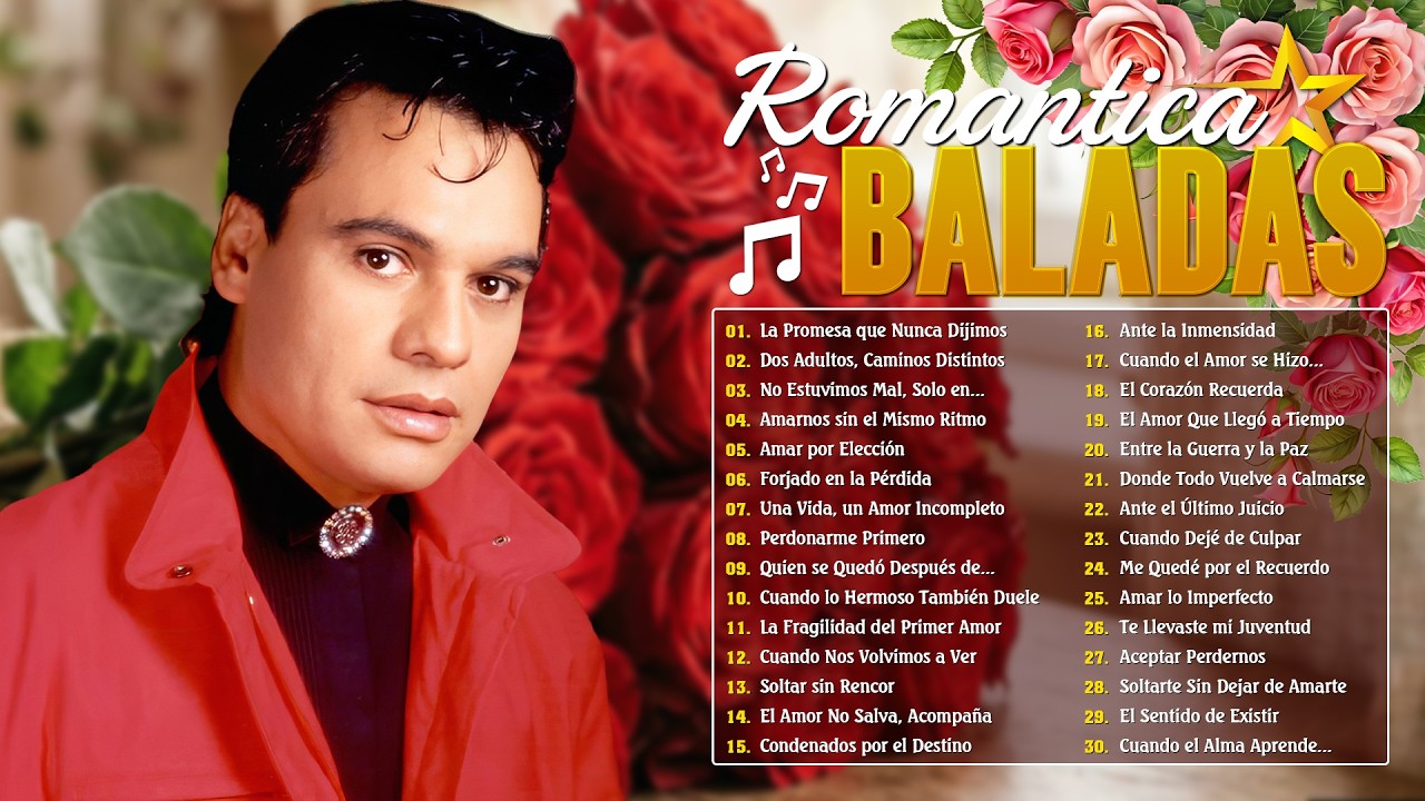 Juan Gabriel, Camilo Sesto, Joan Sebastian, José José, leo dan, Luis Miguel, Franco de Vita, y mas