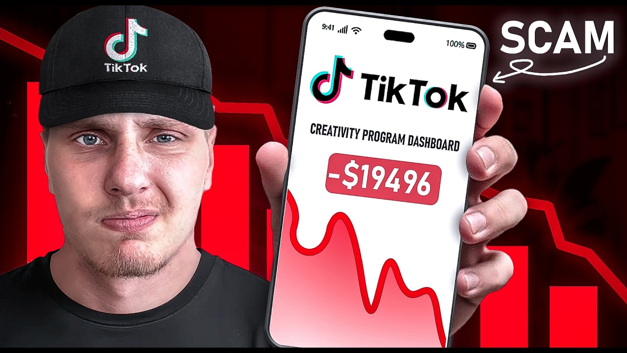I Quit TikTok Creator Rewards Program (scam)