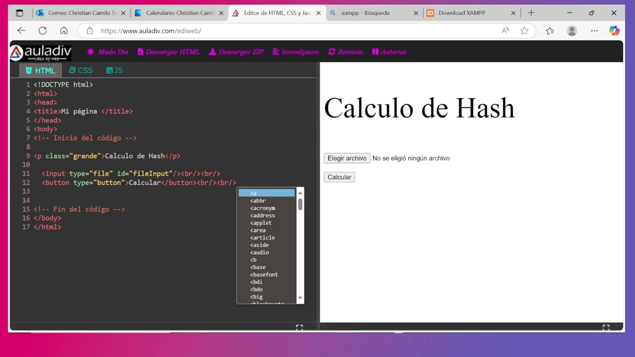 Ciberseguridad - Calcular Hash de Archivos