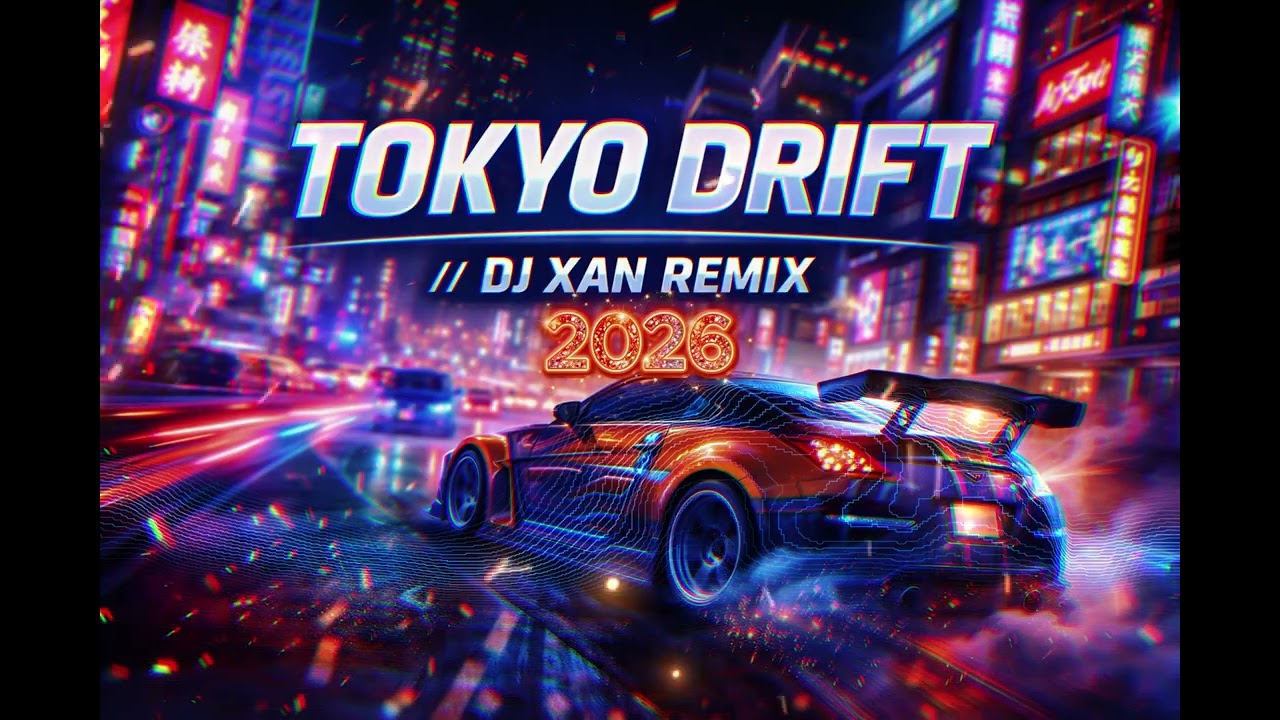 1229Tokyo Drift // DJ XAN Remix | Neon Night Racing Vibes