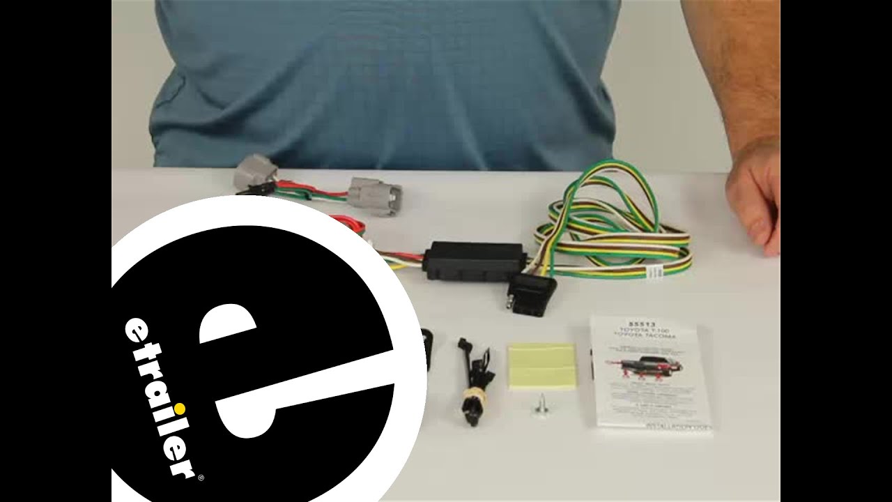 etrailer | Curt Custom Fit Vehicle Wiring - Trailer Hitch Wiring - C55513 Review