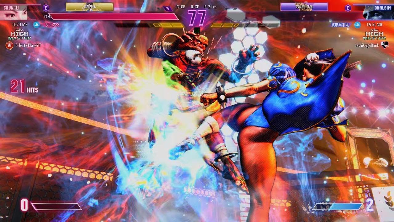【スト6】春麗 VS ダルシム