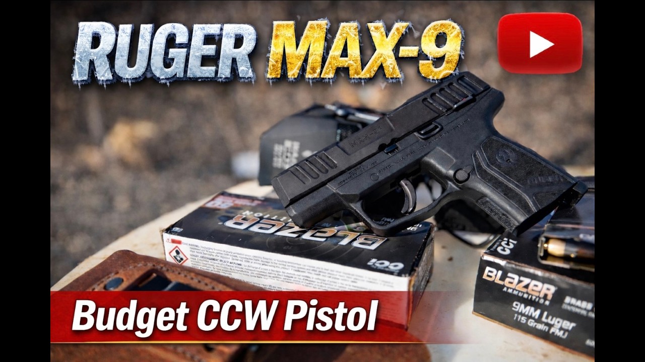 Обзор Ruger Max-9 — лучший бюджетный пистолет для скрытого ношения?