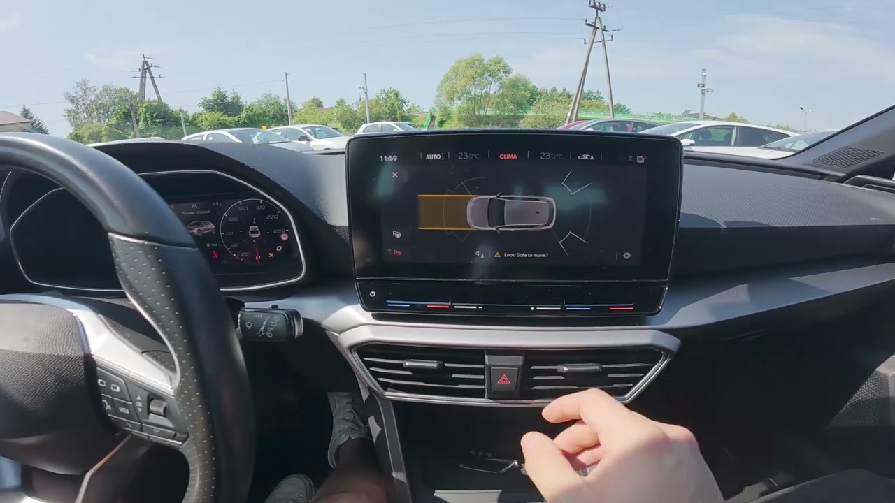 Seat Leon IV (2020 - now) &ndash; How to Enter and Manage Climate Control Menu