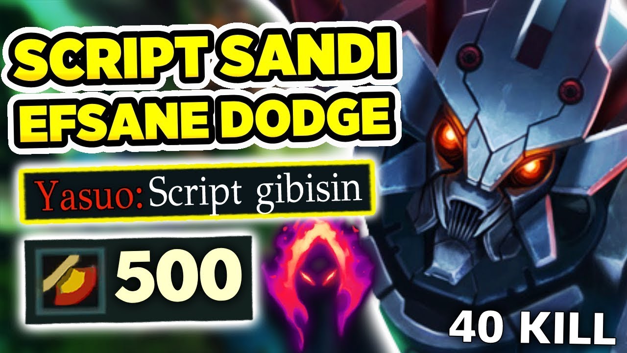 ADAMLAR SCRIPT SANDI!! KARA HASATLI 500 AD KHA'ZIX!! HOPLAYIVER ÇEKİRGE ZIPLAYIVER ÇEKİRGE!