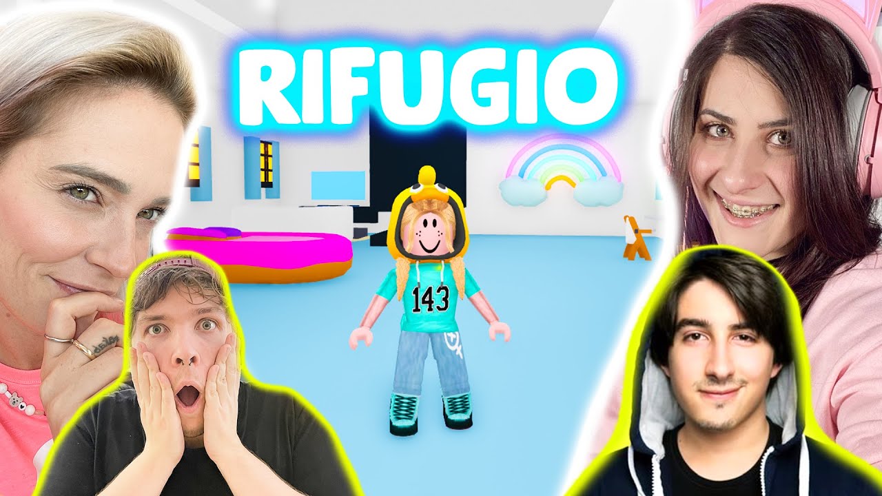 COSTRUIAMO il nostro RIFUGIO SEGRETO su Adopt me! @FrancyDreams @solfiegames9269 @GiosephGamesTV
