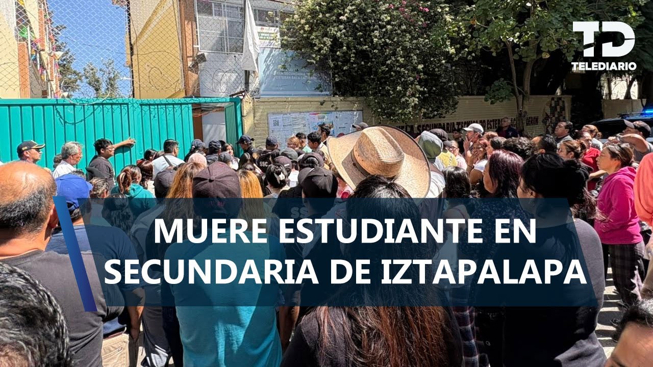 Policía CdMx confirma muerte de alumno en secundaria de Iztapalapa; descarta disparos
