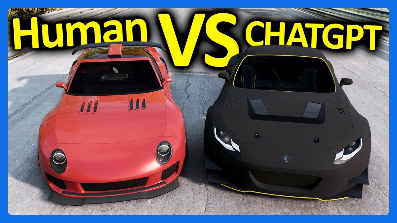HUMAN vs AI - Who Can Build The Faster Race Car in BeamNG?!?