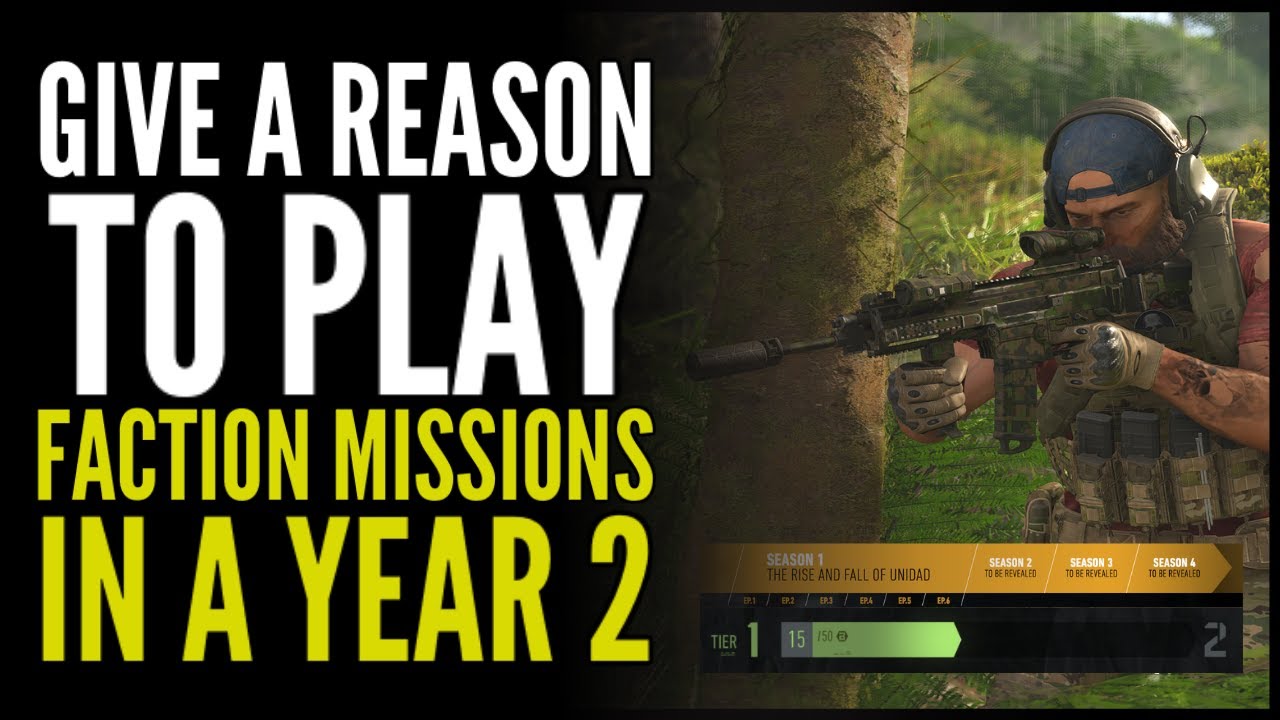 Breakpoint in 2021 needs a Reward System for Faction Missions! - Ghost Recon Breakpoint