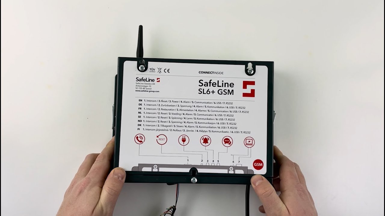 SafeLine SL6 4G-update and FW update