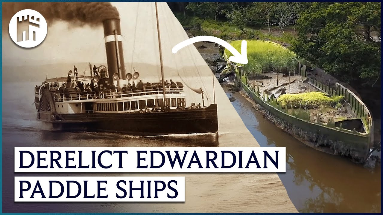Before And After: Abandoned Boat Wrecks Of The River Dart | Best History Documentaries