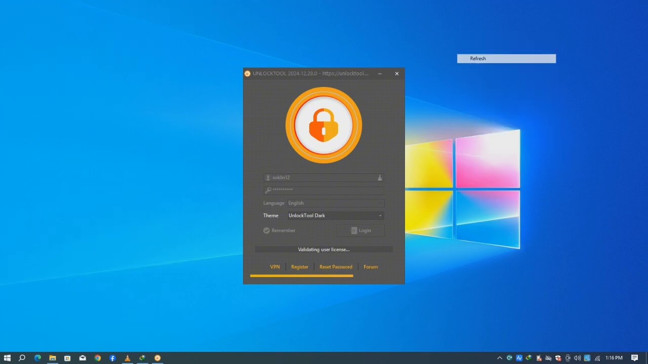 CARA BUKA unlock tool dan update versi baru  susah login dll