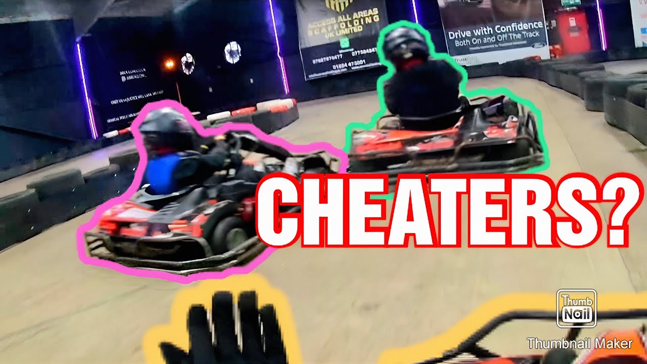 CHEATERS Take It TOO FAR! Dirty Driving Creates TOTAL CHAOS at Fast Lane Indoor Raceways Aberdeen