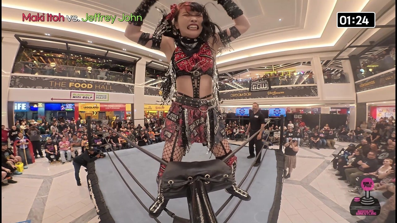 Maki Itoh vs. Jeffrey John / Match Highlight / GCW NJ 2025 WPW Ep.334-8