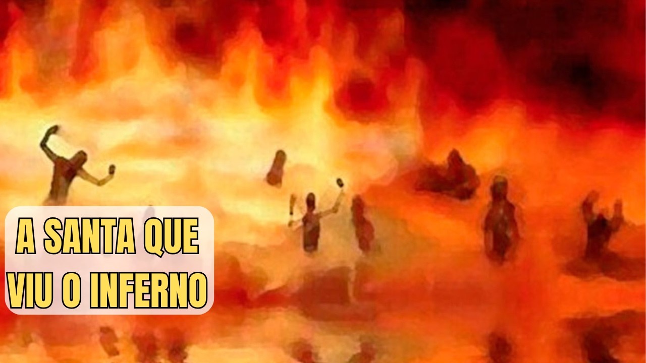 A IMPACTANTE VISÃO  de SANTA FAUSTINA sobre o INFERNO