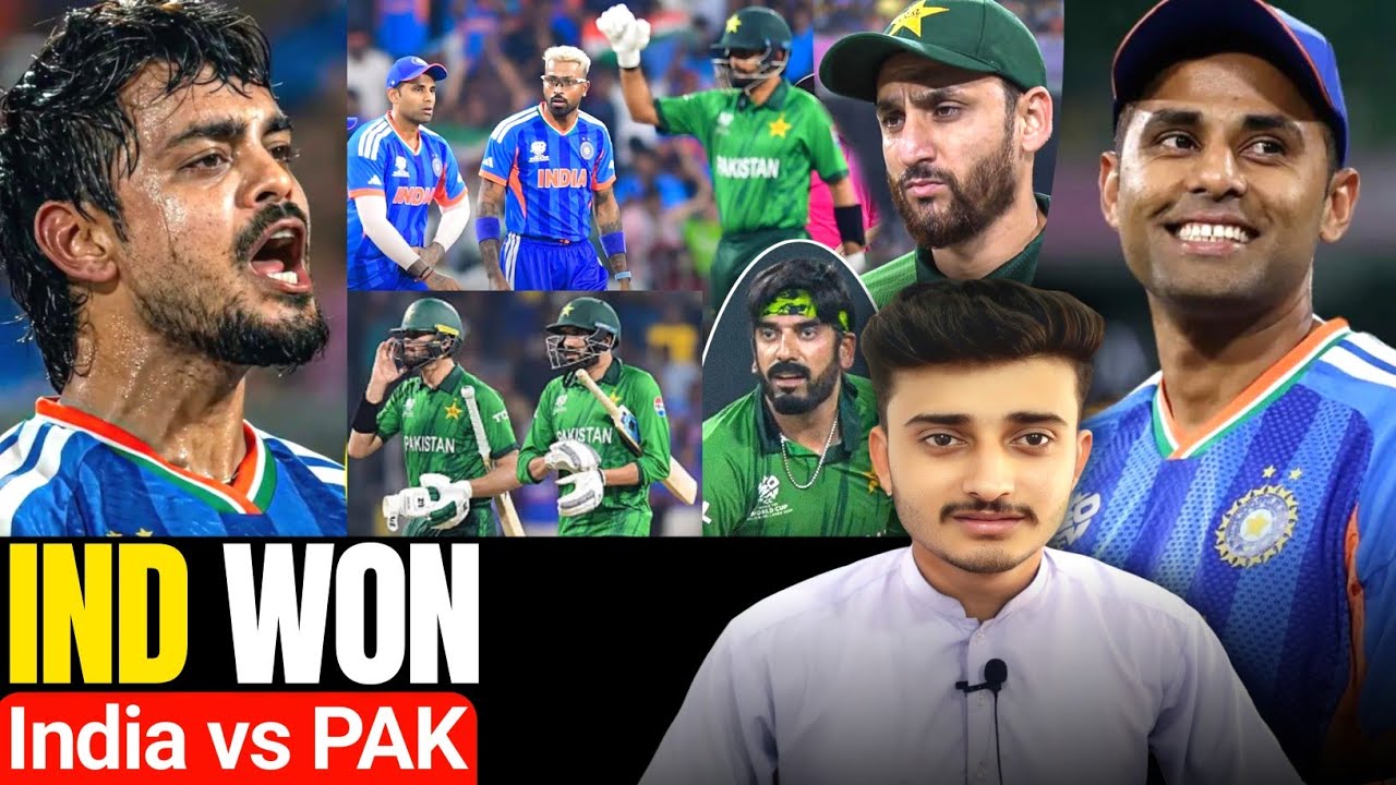 India beat Pakistan Shame 🤬 IND win by 61 Runs vs PAK cricket team ? India vs Pakistan
