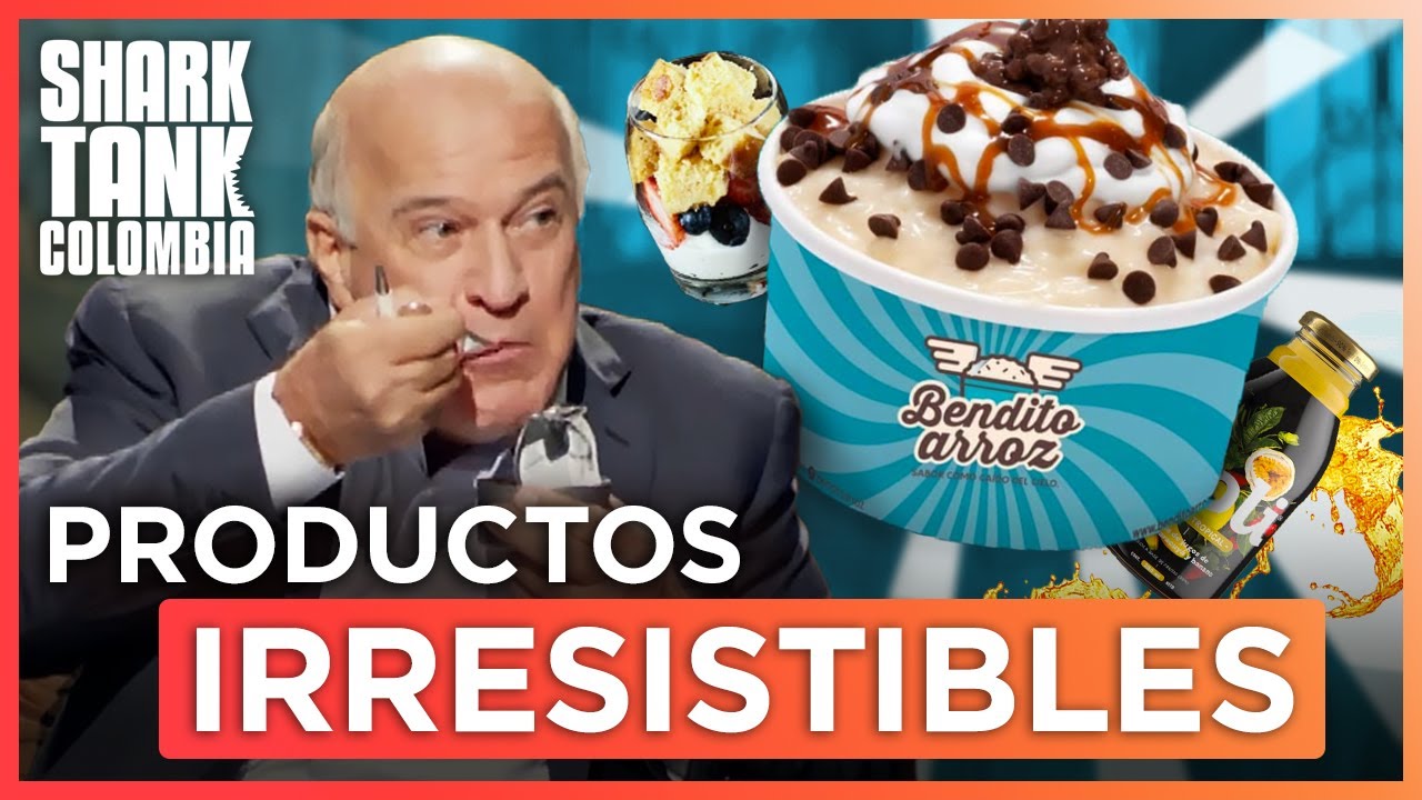 ¡Los productos culinarios más sorprendentes del programa! | Shark Tank Colombia