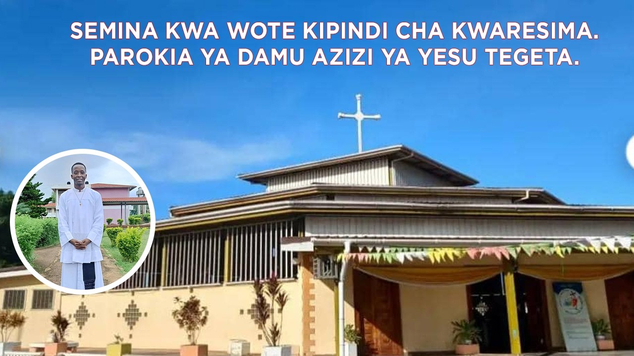 #LIVE: SEMINA KWA WOTE JUU YA MFUNGO MTAKATIFU WA KWARESIMA - PAROKIA YA DAMU AZIZI TEGETA