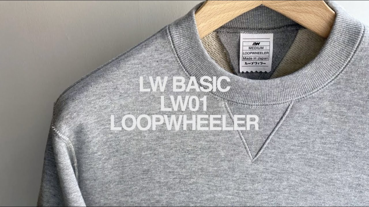 Introducing LOOPWHEELER #1 LW01: A classic LOOPWHEELER item