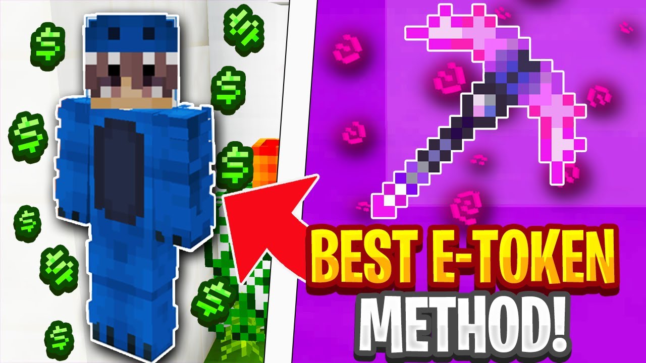 BEST WAY TO GET E-TOKENS FAST! | Minecraft Prisons (MCPrisons Atlantic)