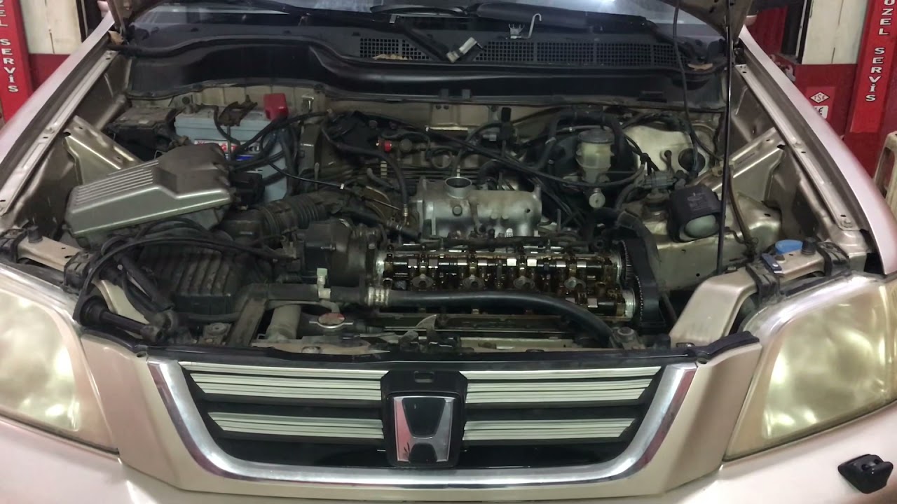 Honda 1998 model crv subap ayar işlemi