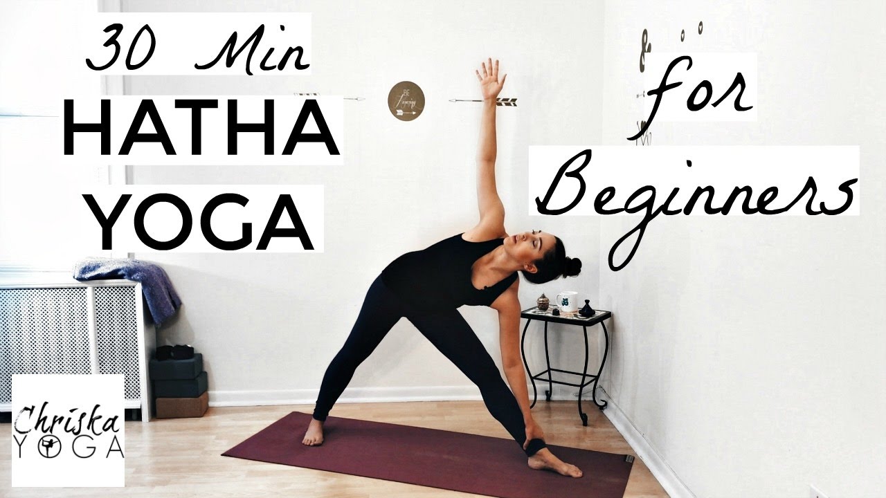 30 Min Hatha Yoga for Beginners - Gentle Beginners Yoga Class - Yoga Basics