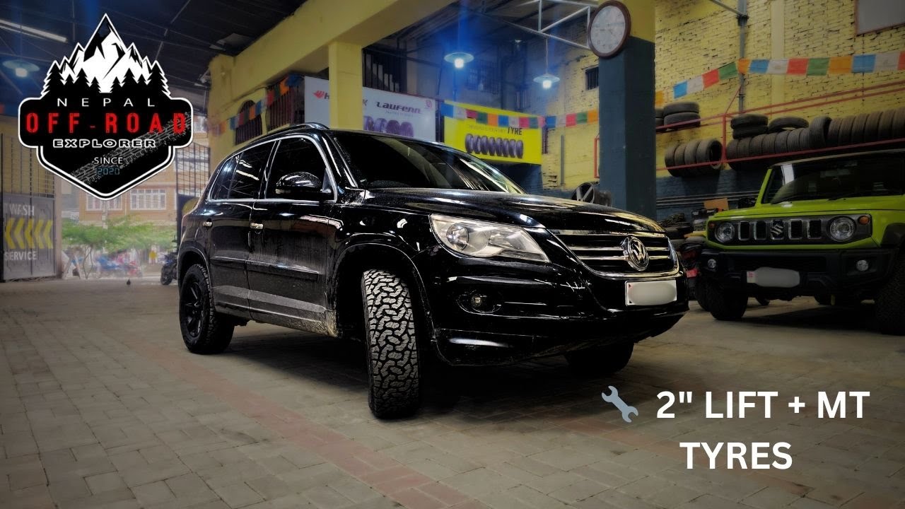 Nepal’s FIRST Lifted VW Tiguan! From Corporate SUV to Off-Roader @naniandbabu_rhymes @nepala360