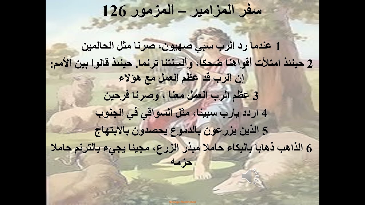 126- تبسيط سفر المزامير - مزمور 126 - أبونا لوقا ماهر