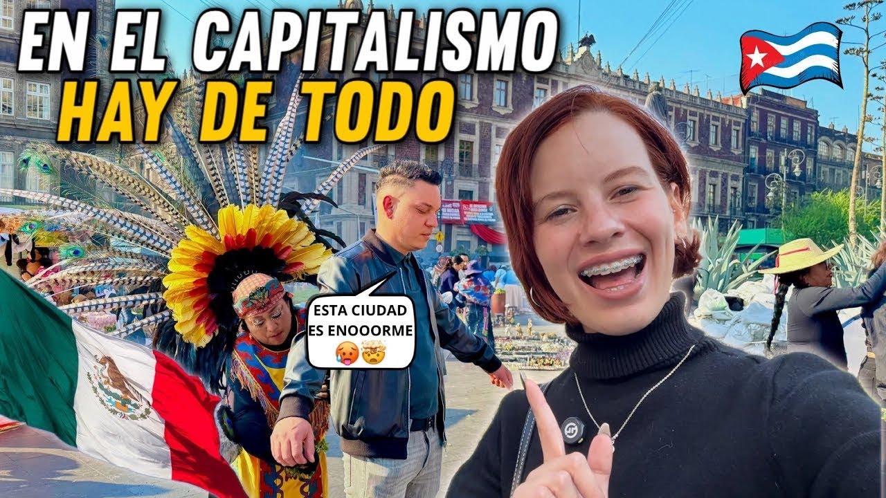 🇨🇺DOCTOR CUBANO conoce la CDMX por PRIMERA VEZ🇲🇽ESTO ES DEMASIADO 🤯