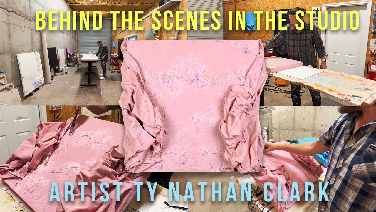 Abstract Painting: Making an Abstract Painting Sculptural- Ty Nathan Clark