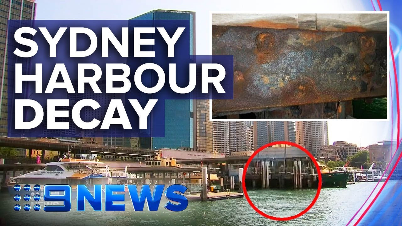 Circular Quay wharves riddled with defects | Nine News Australia
